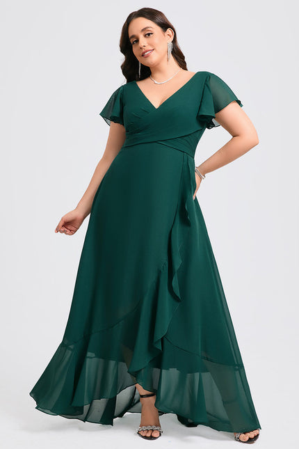 Robe Cérémonie Fluide Marine Élégante - gallery 7