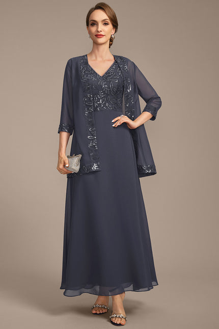 Robe Cérémonie Fluide Ornée