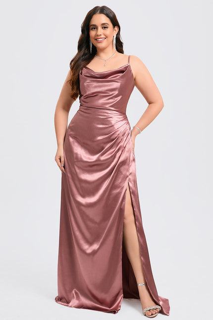 Robe Cérémonie Satin Doré - gallery 6