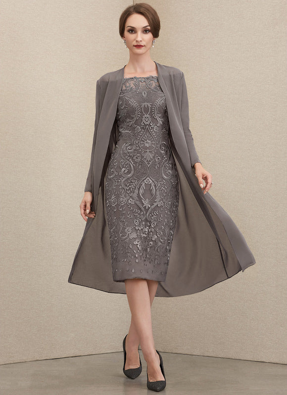 Robe Cérémonie Gala Chic Argenté - gallery 2