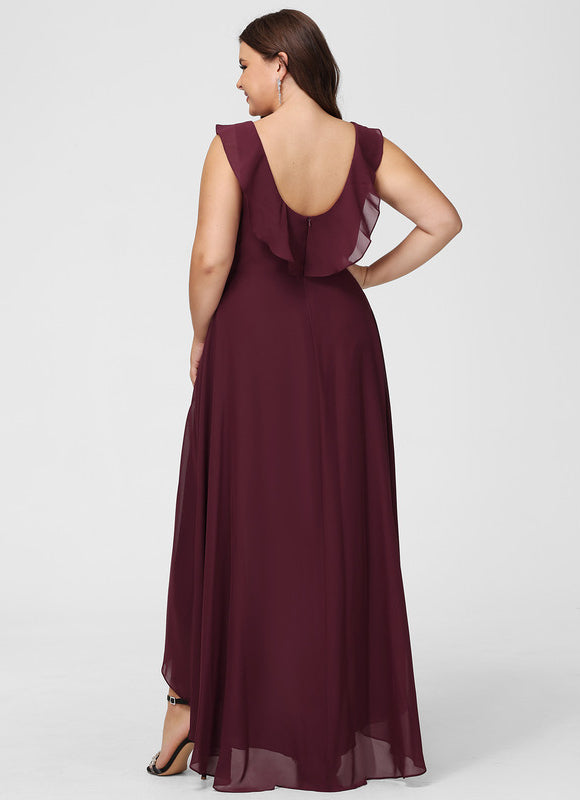 Robe Cérémonie Fluide Marine Élégante - gallery 9