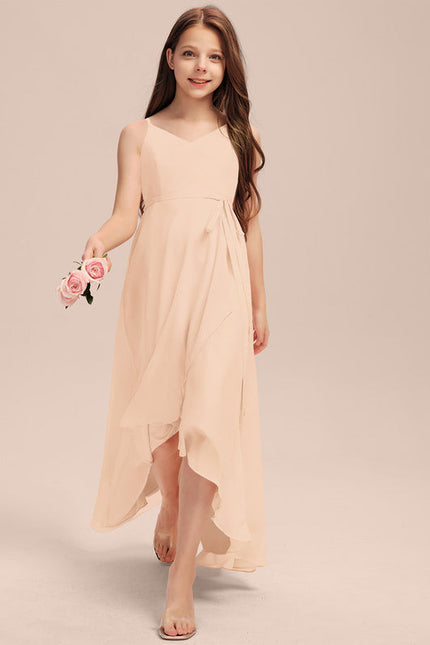 Robe Cérémonie Mousseline Évasée
