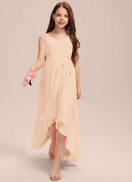 Robe Cérémonie Mousseline Évasée