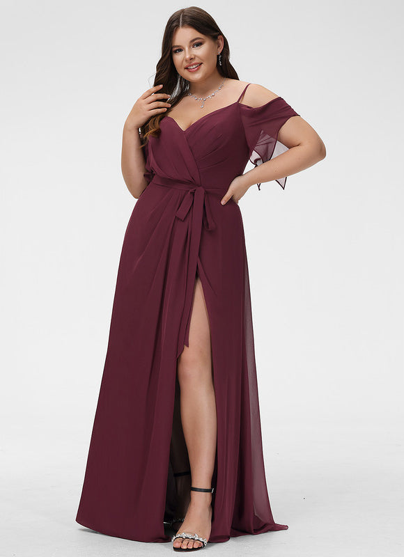 Robe Cérémonie Longue Volants Rose - gallery 8