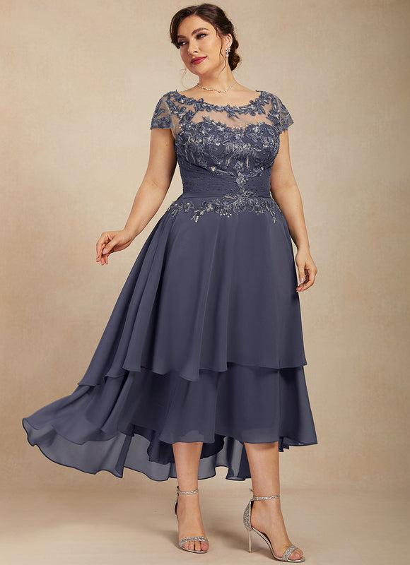 Robe Cérémonie Grise Délicate - gallery 9