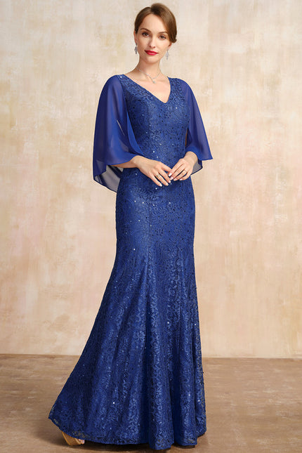 Robe Cérémonie Élégante Bleue - gallery 4