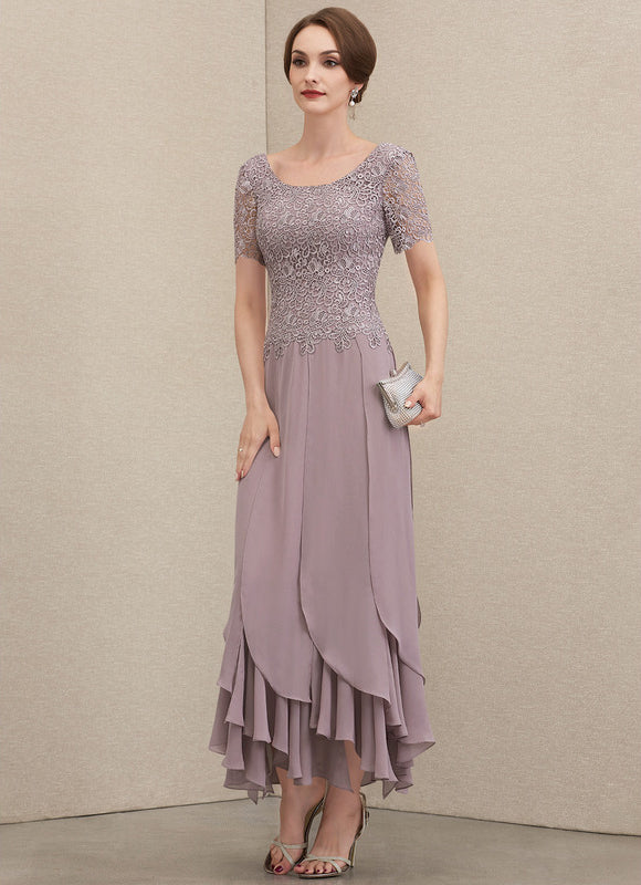 Robe Cérémonie Mousseline Lavande