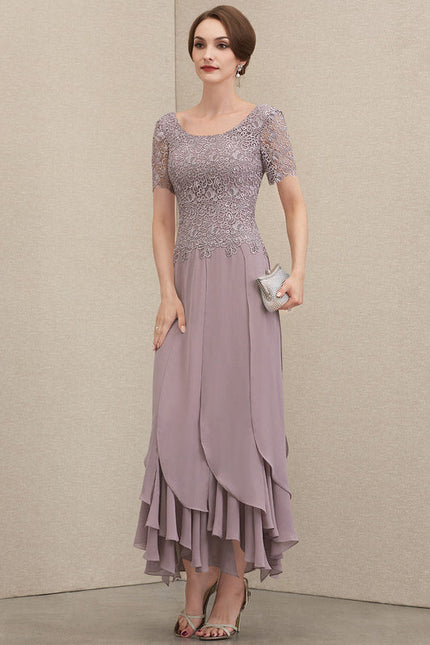 Robe Cérémonie Mousseline Lavande