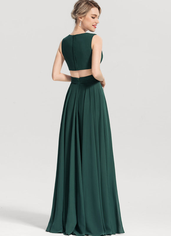 Robe Cérémonie Mousseline Vissante - gallery 3
