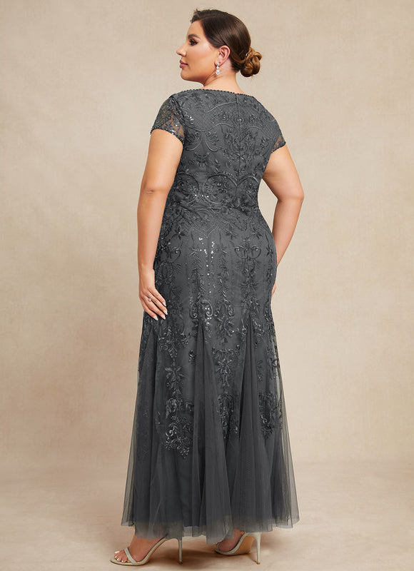 Robe Cérémonie Élégante Argentée - gallery 9