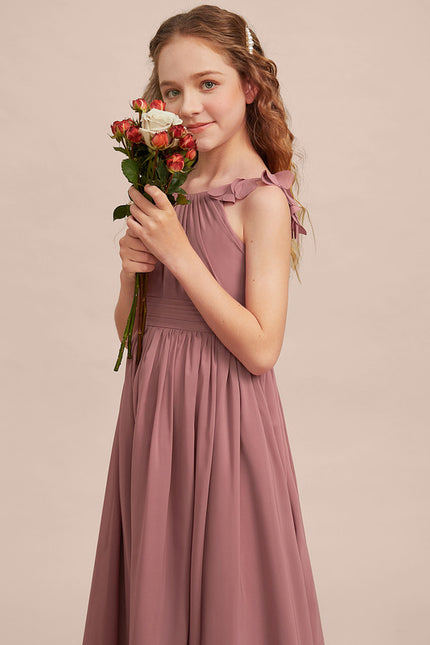 Robe Cérémonie Élégance Florale Rêveuse - gallery 2