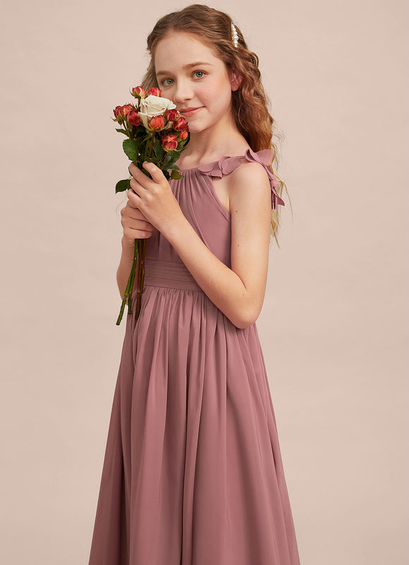 Robe Cérémonie Élégance Florale Rêveuse - gallery 2