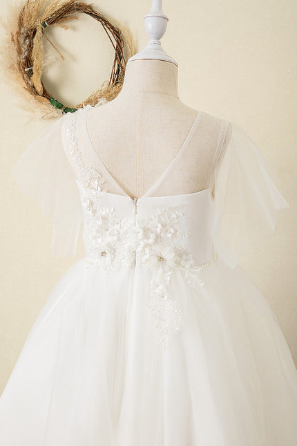 Robe Ceremonie Blanche Pas Cher - gallery 2