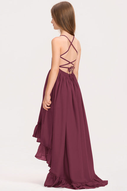 Robe Cérémonie Asymétrique Enfant - gallery 1