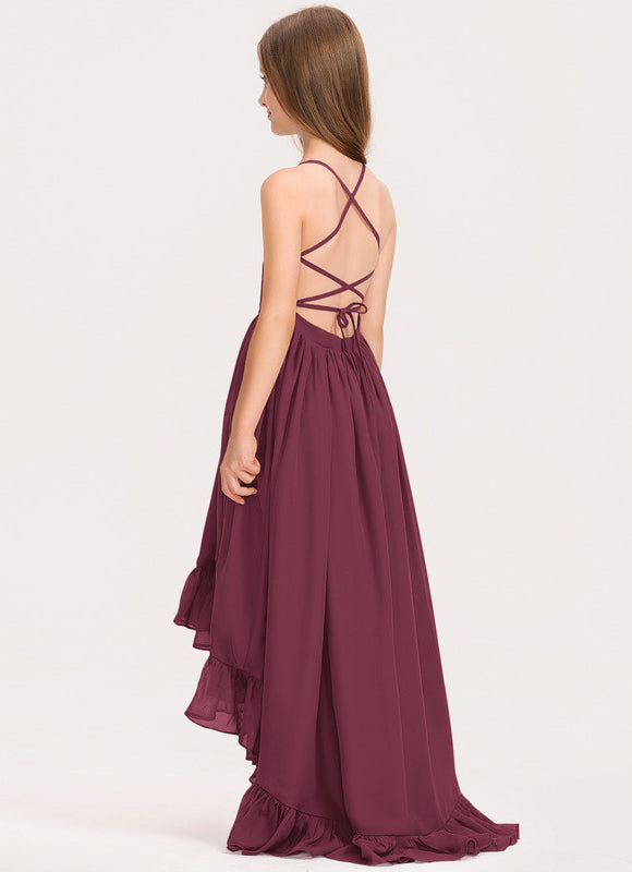 Robe Cérémonie Asymétrique Enfant - gallery 1
