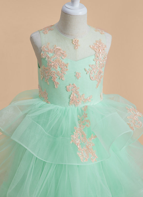 Robe Cérémonie Tulle Aquatique - gallery 5