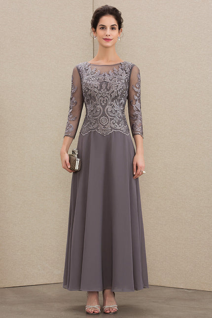 Robe Cérémonie Longue Élégante Bleu