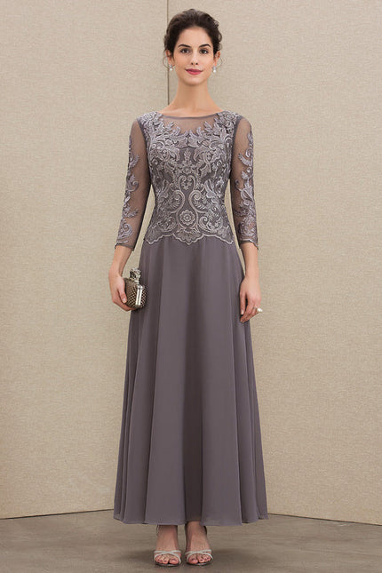 Robe Cérémonie Longue Élégante Bleu
