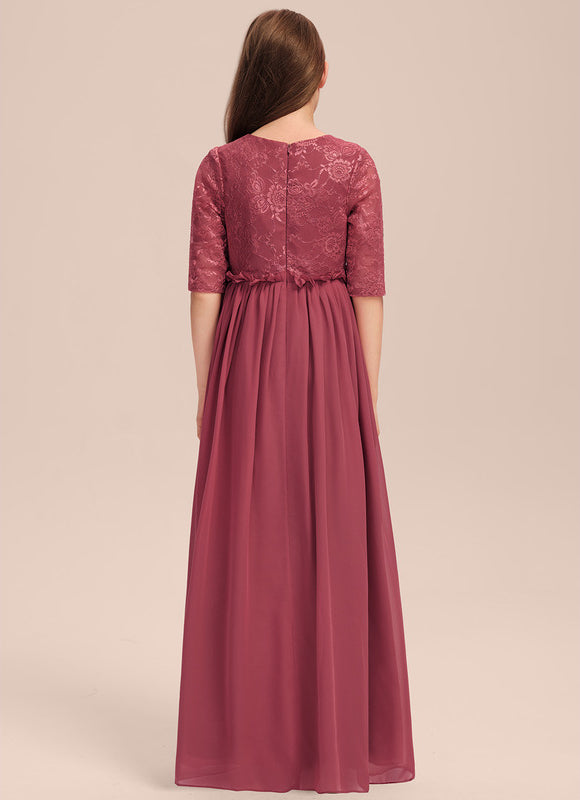 Robe Cérémonie Longue Plissée - gallery 5