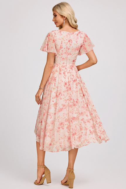 Robe Cérémonie Fluide Marine Élégante - gallery 5