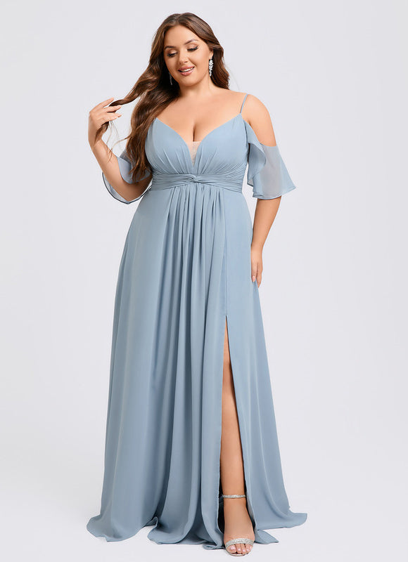 Robe Ceremonie Bleu Clair - gallery 9