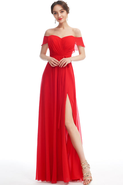 Robe Cérémonie Élégante À Décolleté