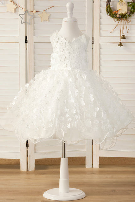 Robe Cérémonie Enfant Fleurie - gallery 2