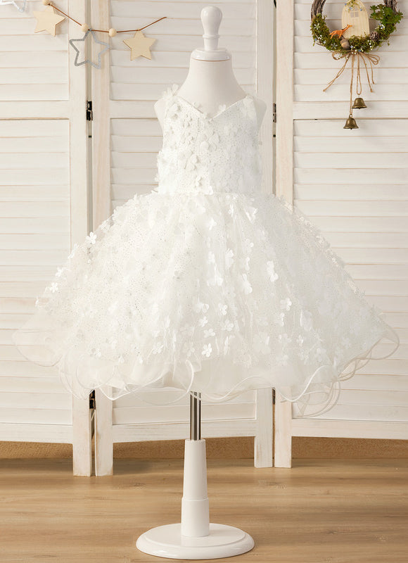 Robe Cérémonie Enfant Fleurie - gallery 2