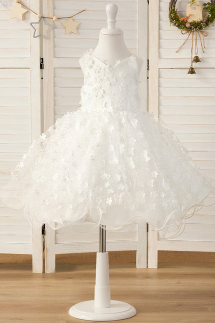 Robe Cérémonie Enfant Fleurie - gallery 2