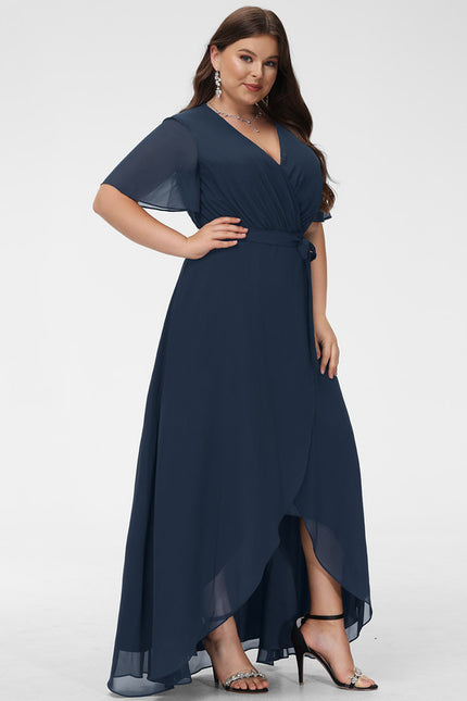 Robe Cérémonie Élégance Marine Évasée - gallery 7