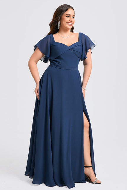 Robe Cérémonie Longue Volants Rose - gallery 7