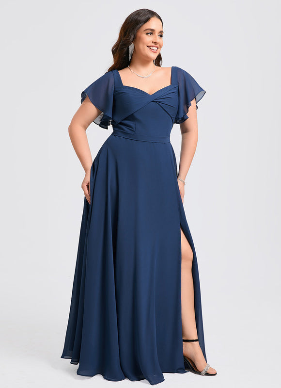 Robe Cérémonie Longue Volants Rose - gallery 7