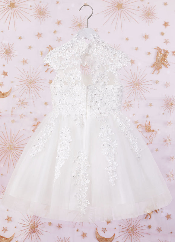 Robe Blanche Ceremonie Pas Cher - gallery 2
