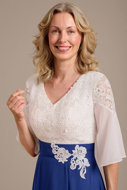 Robe Bleu Roi Ceremonie - gallery 1