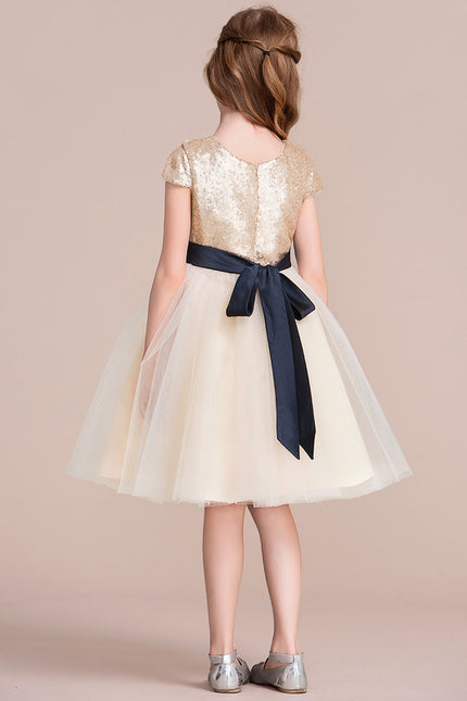 Robe Cérémonie Tulle Sable - gallery 2