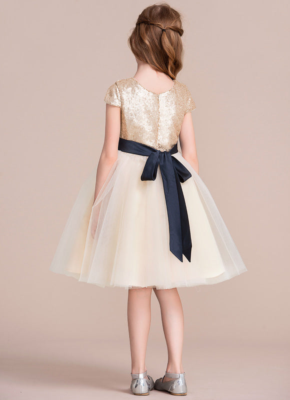 Robe Cérémonie Tulle Sable - gallery 2