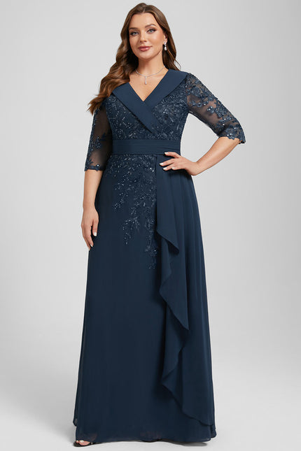 Robe Cérémonie Élégance Marine Raffinée - gallery 7