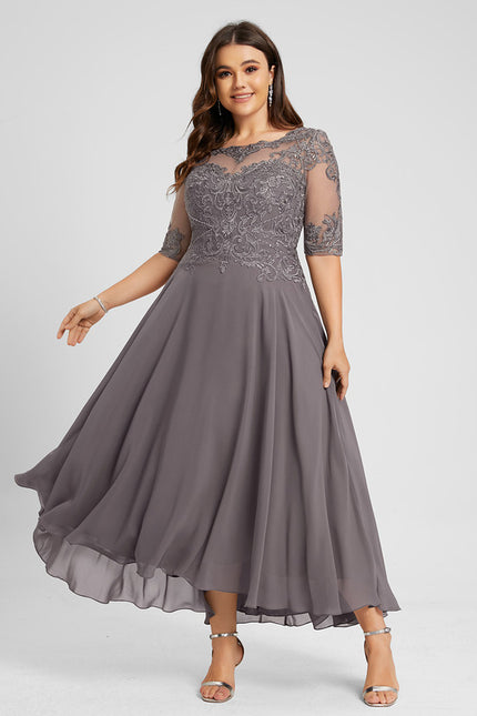 Robe Col Bateau Ceremonie - gallery 6