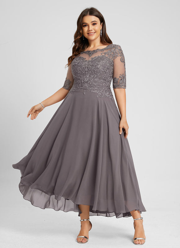 Robe Col Bateau Ceremonie - gallery 6