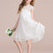 Robe Cérémonie Flottante Blanche