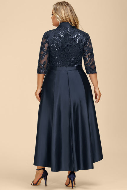 Robe Cérémonie Satinée Nuit - gallery 8