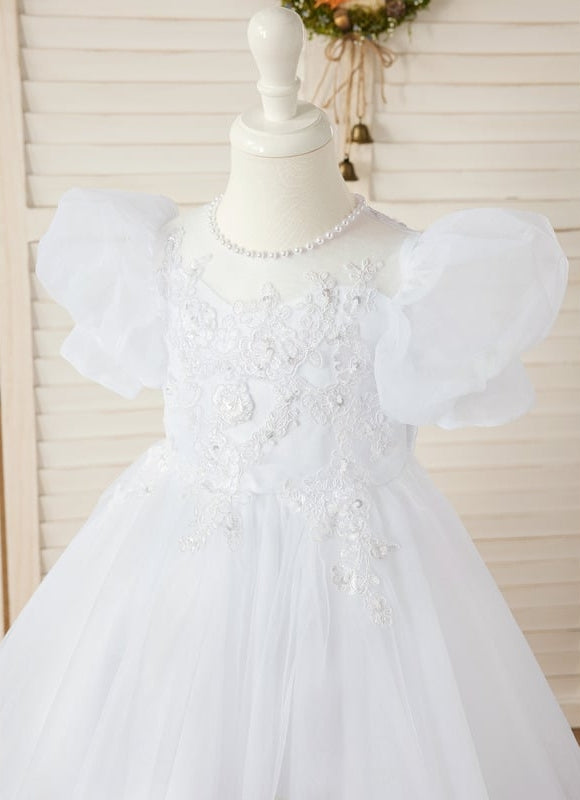 Robe Blanche Ceremonie Civile - gallery 1