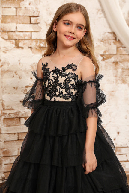 Robe Cérémonie Tulle Ivoire - gallery 7