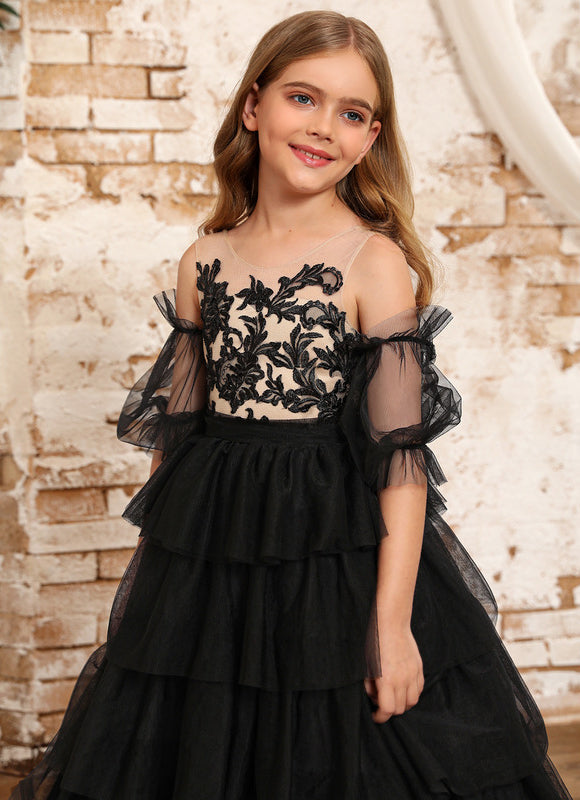 Robe Cérémonie Tulle Ivoire - gallery 7