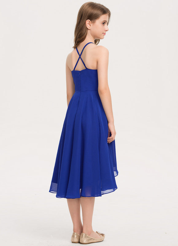 Robe Cérémonie Asymétrique Azur - gallery 2