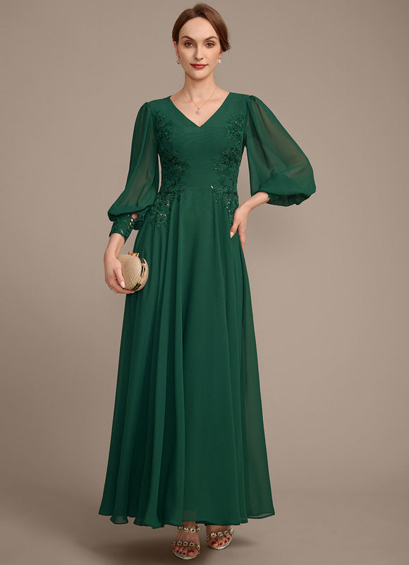 Robe Cérémonie Élégante Dentelle - gallery 2