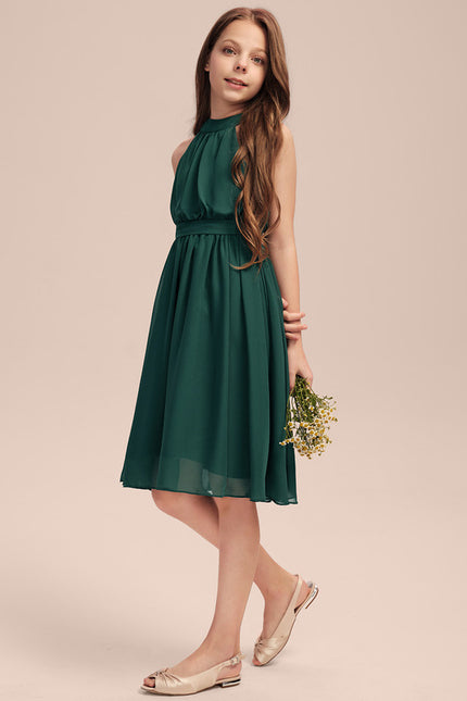 Robe Cérémonie Vert Émeraude Chic - gallery 7