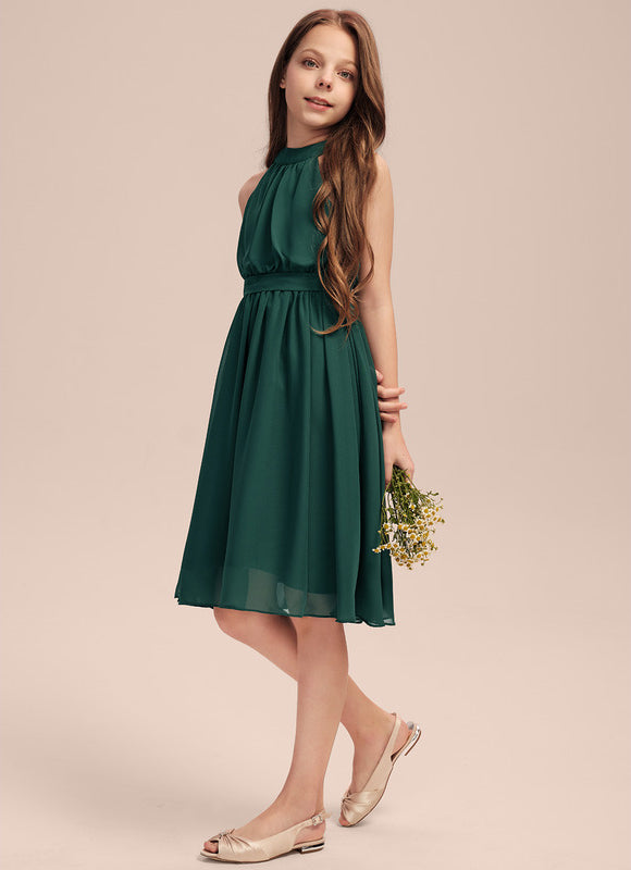Robe Cérémonie Vert Émeraude Chic - gallery 7