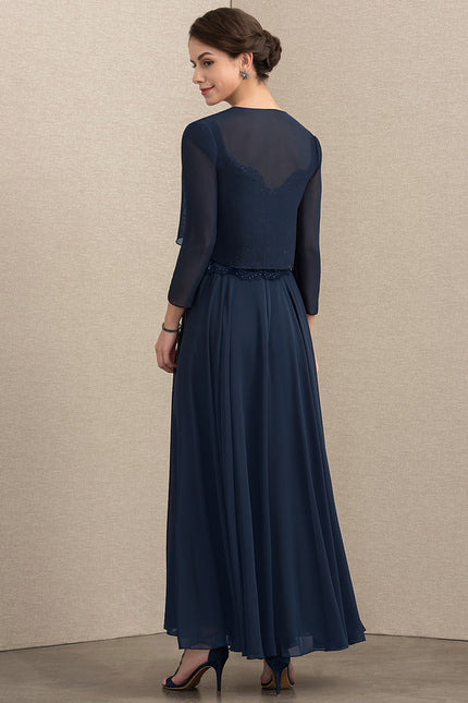 Robe Cérémonie Élégante Dentelle - gallery 2