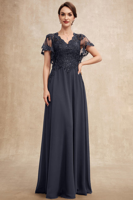 Robe Cérémonie Longue Bleu Royal